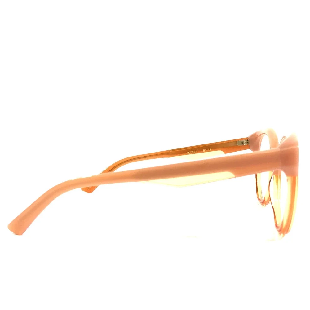 Alfred Kerbs Eyeglasses Frames ANDREA OG Orange Gradient Cat Eye 53-18-145